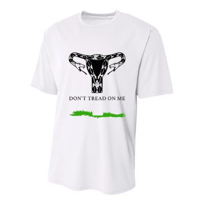 Feminist Don’T Tread On Me Uterus Don’T Tread On Me Uterus Youth Performance Sprint T-Shirt