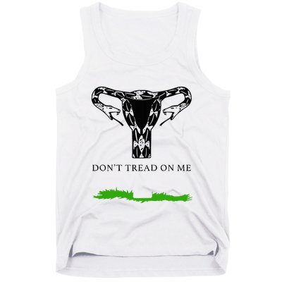 Feminist Don’T Tread On Me Uterus Don’T Tread On Me Uterus Tank Top