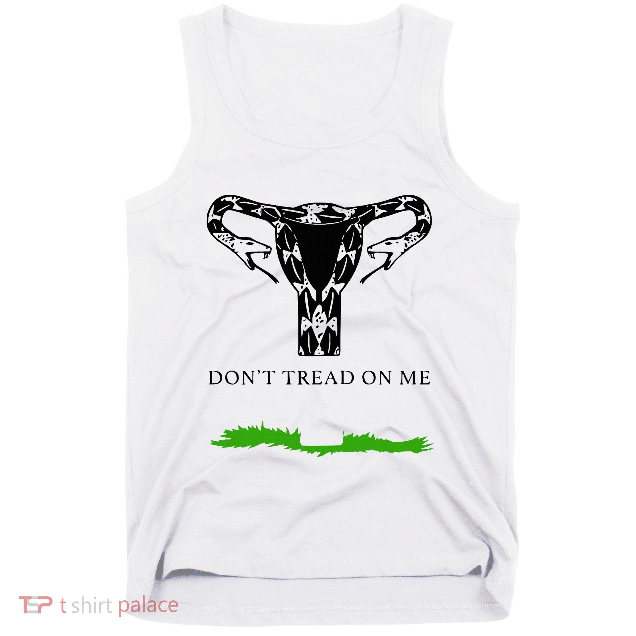 Feminist Don’T Tread On Me Uterus Don’T Tread On Me Uterus Tank Top