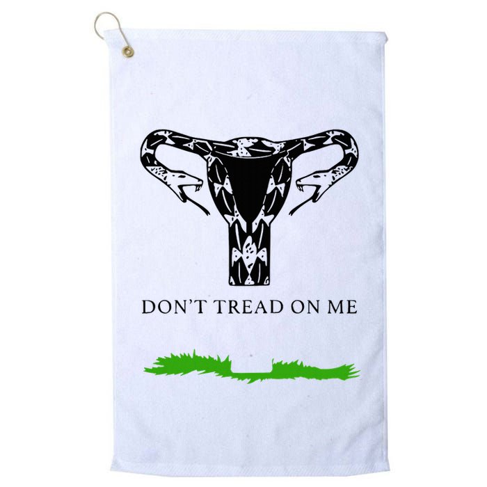 Feminist Don’T Tread On Me Uterus Don’T Tread On Me Uterus Golf Towel