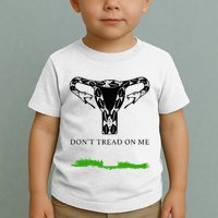 Feminist Don’T Tread On Me Uterus Don’T Tread On Me Uterus Toddler T-Shirt