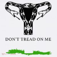 Feminist Don’T Tread On Me Uterus Don’T Tread On Me Uterus Crop Top