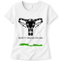 Feminist Don’T Tread On Me Uterus Don’T Tread On Me Uterus Womens T-Shirt
