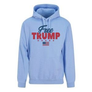 Free Donald Trump American Flag Trump Apparel Unisex Surf Hoodie