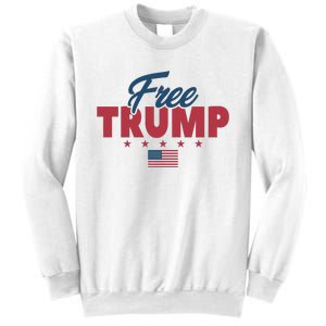 Free Donald Trump American Flag Trump Apparel Sweatshirt