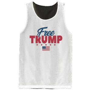 Free Donald Trump American Flag Trump Apparel Mesh Reversible Basketball Jersey Tank