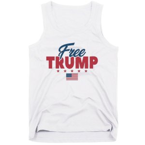 Free Donald Trump American Flag Trump Apparel Tank Top