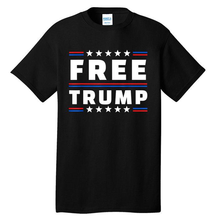 Free Donald Trump Republican Support Tall T-Shirt