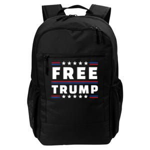 Free Donald Trump Republican Support Daily Commute Backpack