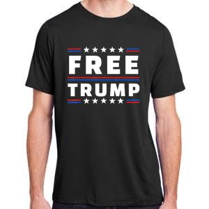 Free Donald Trump Republican Support Adult ChromaSoft Performance T-Shirt