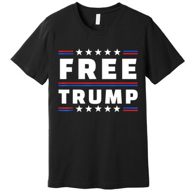 Free Donald Trump Republican Support Premium T-Shirt