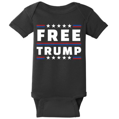 Free Donald Trump Republican Support Baby Bodysuit