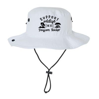 Funny Daycare Teacher Childcare Provider Support Wildlife Legacy Cool Fit Booney Bucket Hat