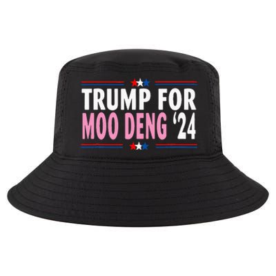 Funny Donald Trump For Moo Deng Cute Hippopotamus 2024 Cool Comfort Performance Bucket Hat