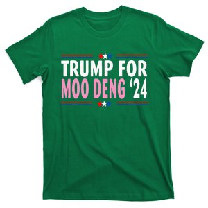 Funny Donald Trump For Moo Deng Cute Hippopotamus 2024 T-Shirt