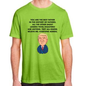 Funny Donald Trump Father's Day Gift Adult ChromaSoft Performance T-Shirt