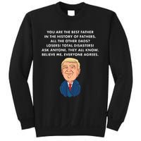 Funny Donald Trump Father's Day Gift Sweatshirt