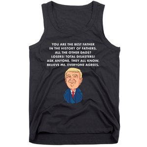 Funny Donald Trump Father's Day Gift Tank Top