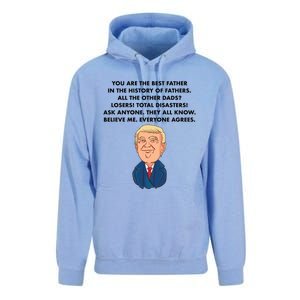 Funny Donald Trump Father's Day Gift Unisex Surf Hoodie