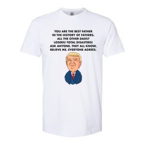 Funny Donald Trump Father's Day Gift Softstyle CVC T-Shirt