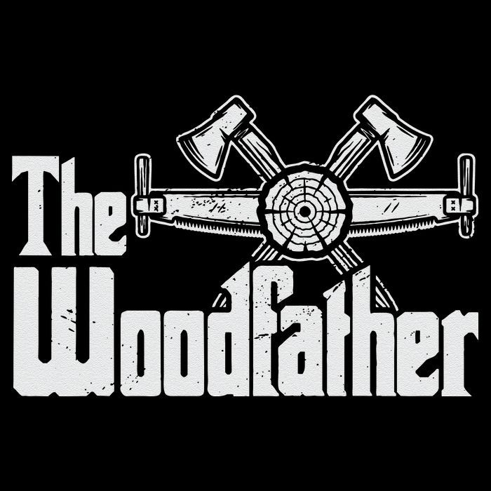 Fathers Day The Woodfather Woodworker Father 16 in Basic Backpack