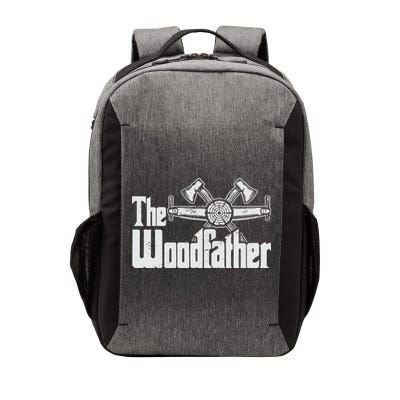 Fathers Day The Woodfather Woodworker Father Vector Backpack