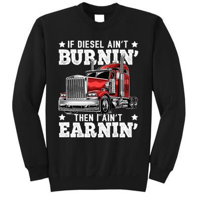 Funny Diesel Trucker Big Rig Semitrailer Truck Driver Sweatshirt