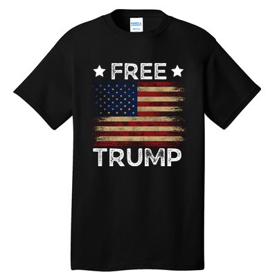 Free Donald Trump Republican Support  Tall T-Shirt