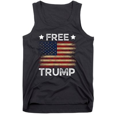 Free Donald Trump Republican Support  Tank Top