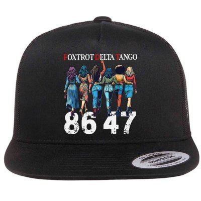 Foxtrots Delta Tangos Funny Foxtrots Delta Tangos Flat Bill Trucker Hat