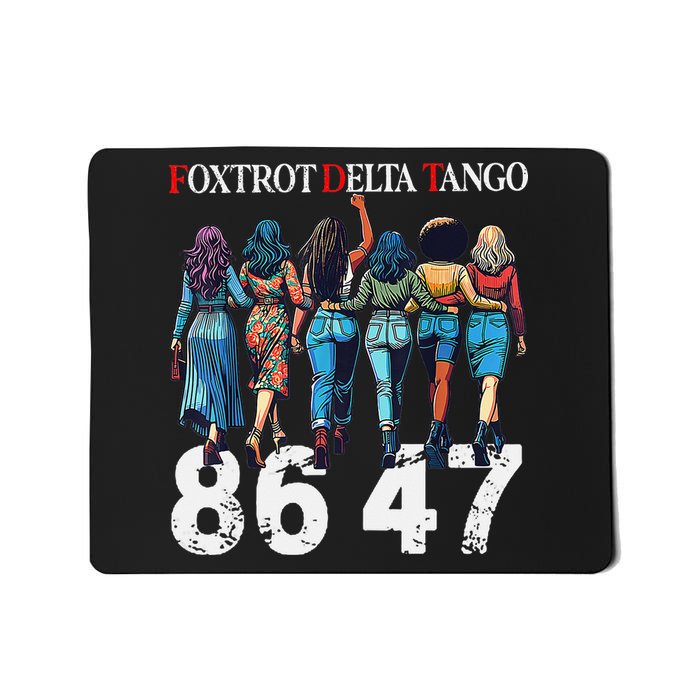 Foxtrots Delta Tangos Funny Foxtrots Delta Tangos Mousepad