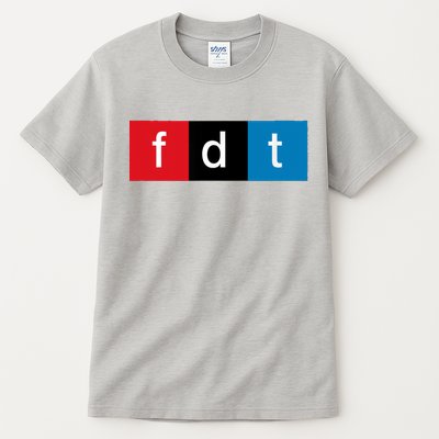 Foxtrot Delta Tango Protest Pun Tall T-Shirt