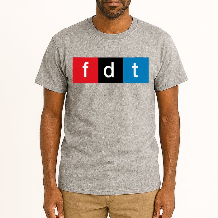 Foxtrot Delta Tango Protest Pun Tall T-Shirt
