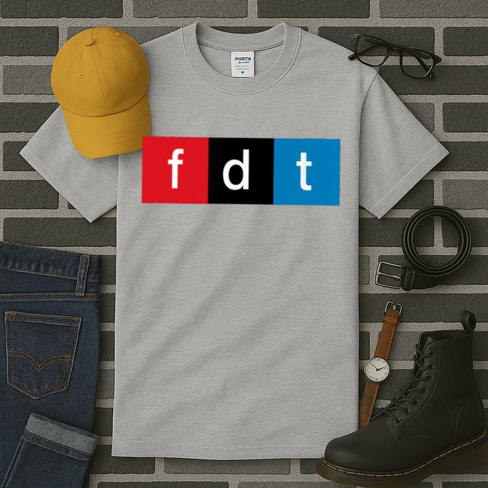Foxtrot Delta Tango Protest Pun Tall T-Shirt