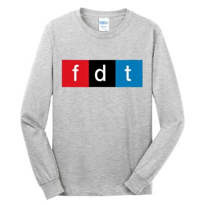 Foxtrot Delta Tango Protest Pun Tall Long Sleeve T-Shirt