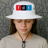 Foxtrot Delta Tango Protest Pun Bucket Hat