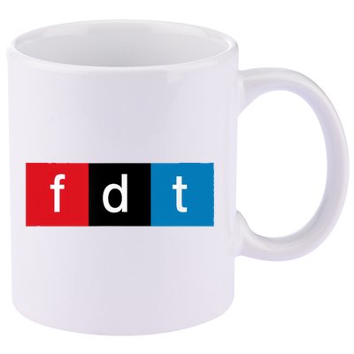 Foxtrot Delta Tango Protest Pun 11oz C Handle Ceramic Mug