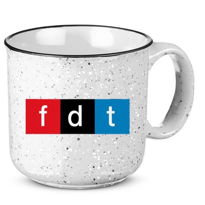 Foxtrot Delta Tango Protest Pun 15oz Campfire Ceramic Mug