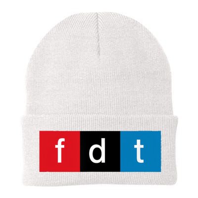 Foxtrot Delta Tango Protest Pun Beanie