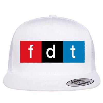 Foxtrot Delta Tango Protest Pun Flatbill Hat