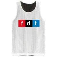 Foxtrot Delta Tango Protest Pun Mesh Reversible Basketball Jersey Tank
