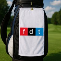 Foxtrot Delta Tango Protest Pun Golf Towel