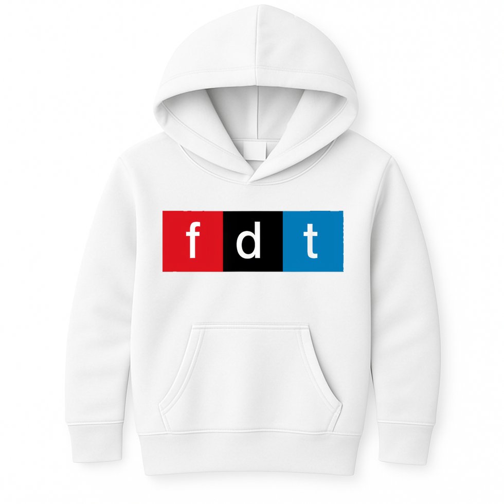 Foxtrot Delta Tango Protest Pun Kids Hoodie