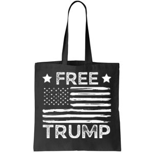 Free Donald Trump Republican Support  Tote Bag