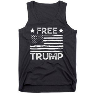 Free Donald Trump Republican Support  Tank Top