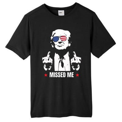 Funny Donald Trump Missed Me Tall Fusion ChromaSoft Performance T-Shirt