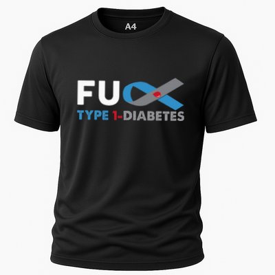 Fuck Diabetes Type 1 Awareness Support Survivor Gift Performance Shirt
