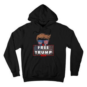 Free Donald Trump Republican Support Tall Hoodie