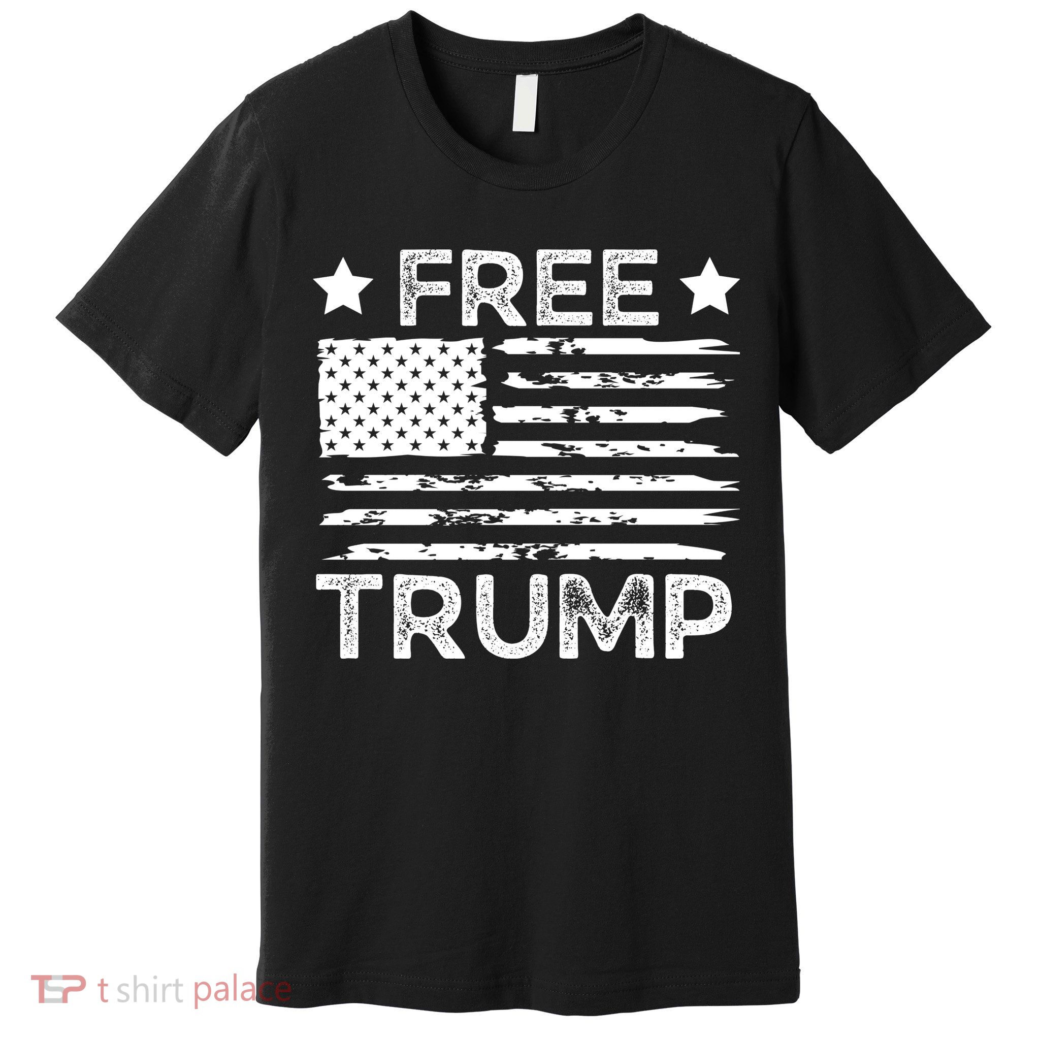 Free Donald Trump Republican Support  Premium T-Shirt