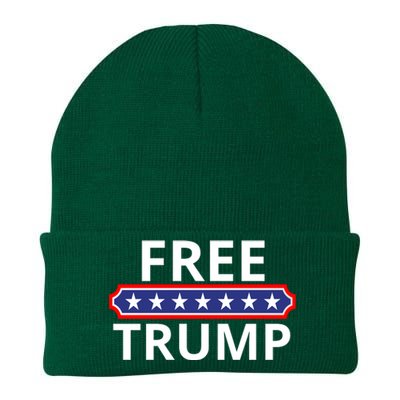 Free Donald Trump Republican Support  Knit Cap Winter Beanie